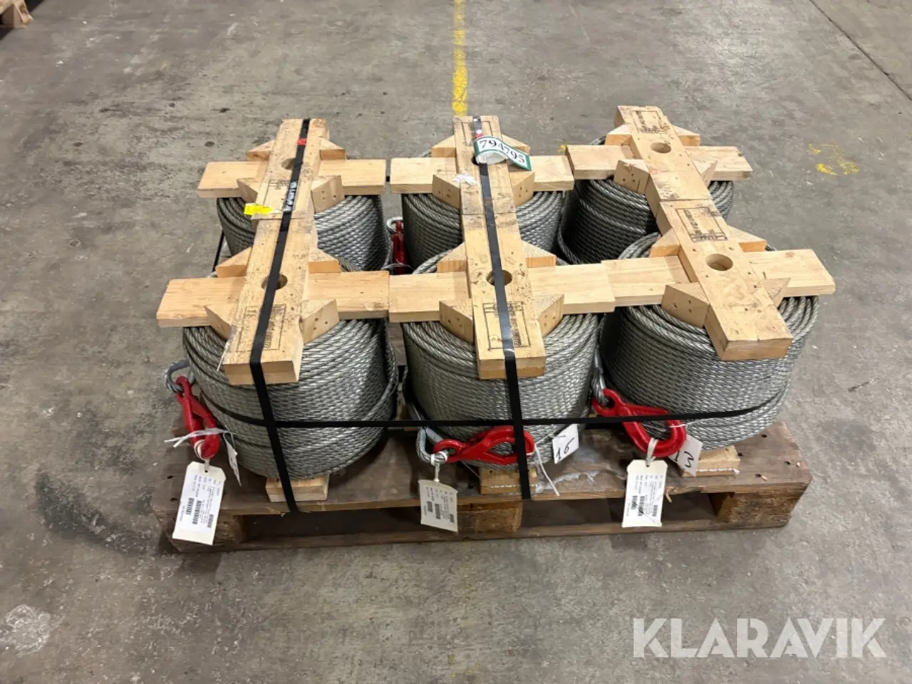 Billede 6 - Stålwire Drahtseilwerk Hemer Taurus Wire Top E Safetyhook 6 bundter 780 m
