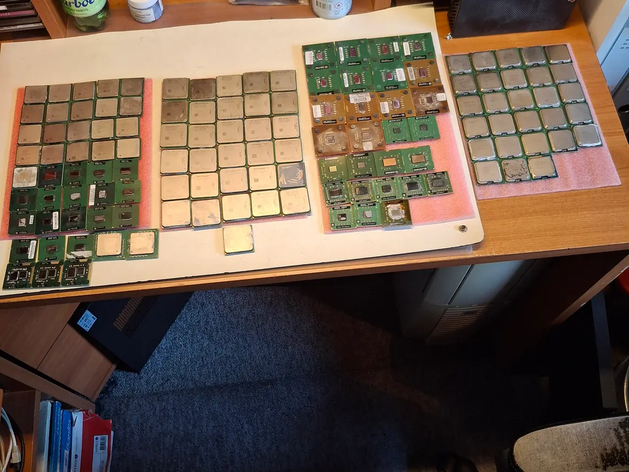 Billede 1 - 130 Stk. Processor Bemærke at sælges som defekt