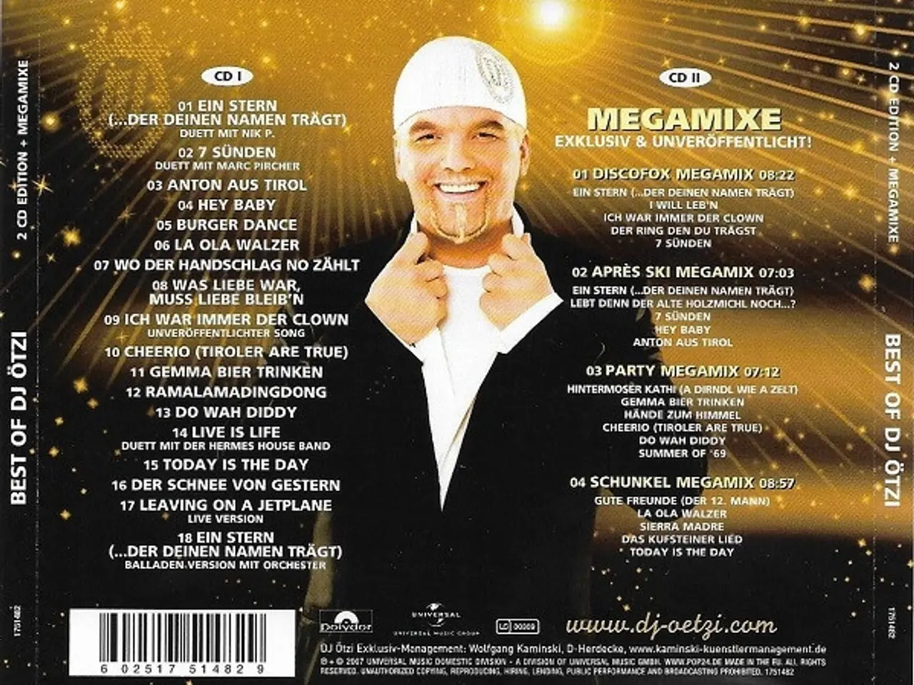 Billede 6 - DJ Ötzi – Best Of DJ Ötzi – 2CD