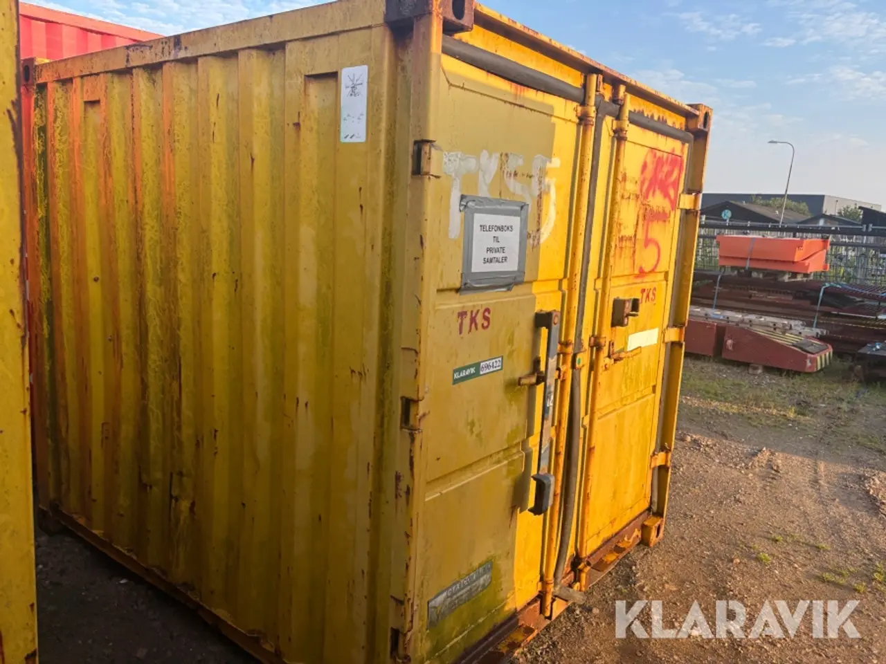 Billede 2 - Skibscontainer CTX container - 8 fods