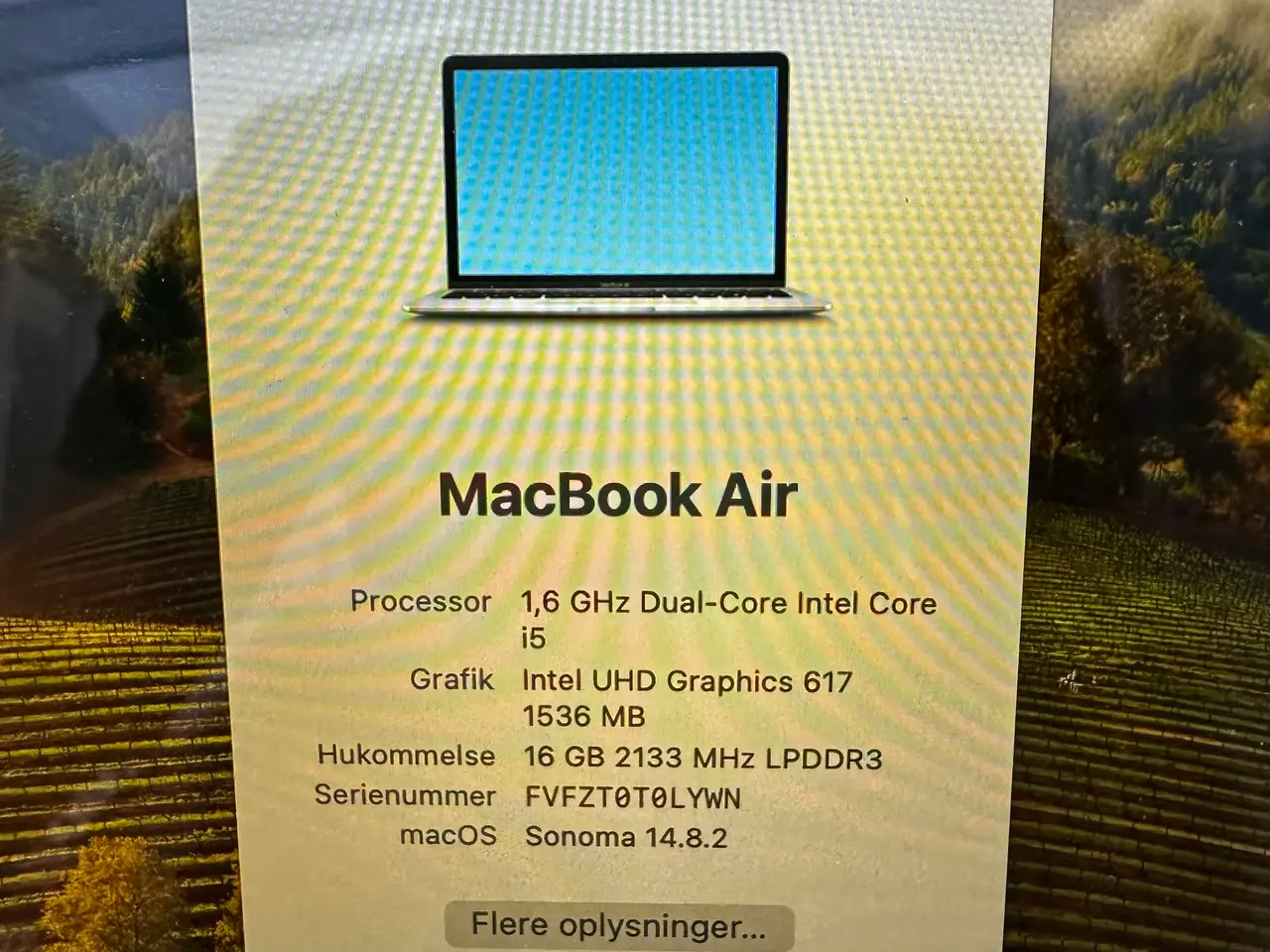 Billede 7 - MacBook Air 13” 2019 Space Grey(ny batteri)