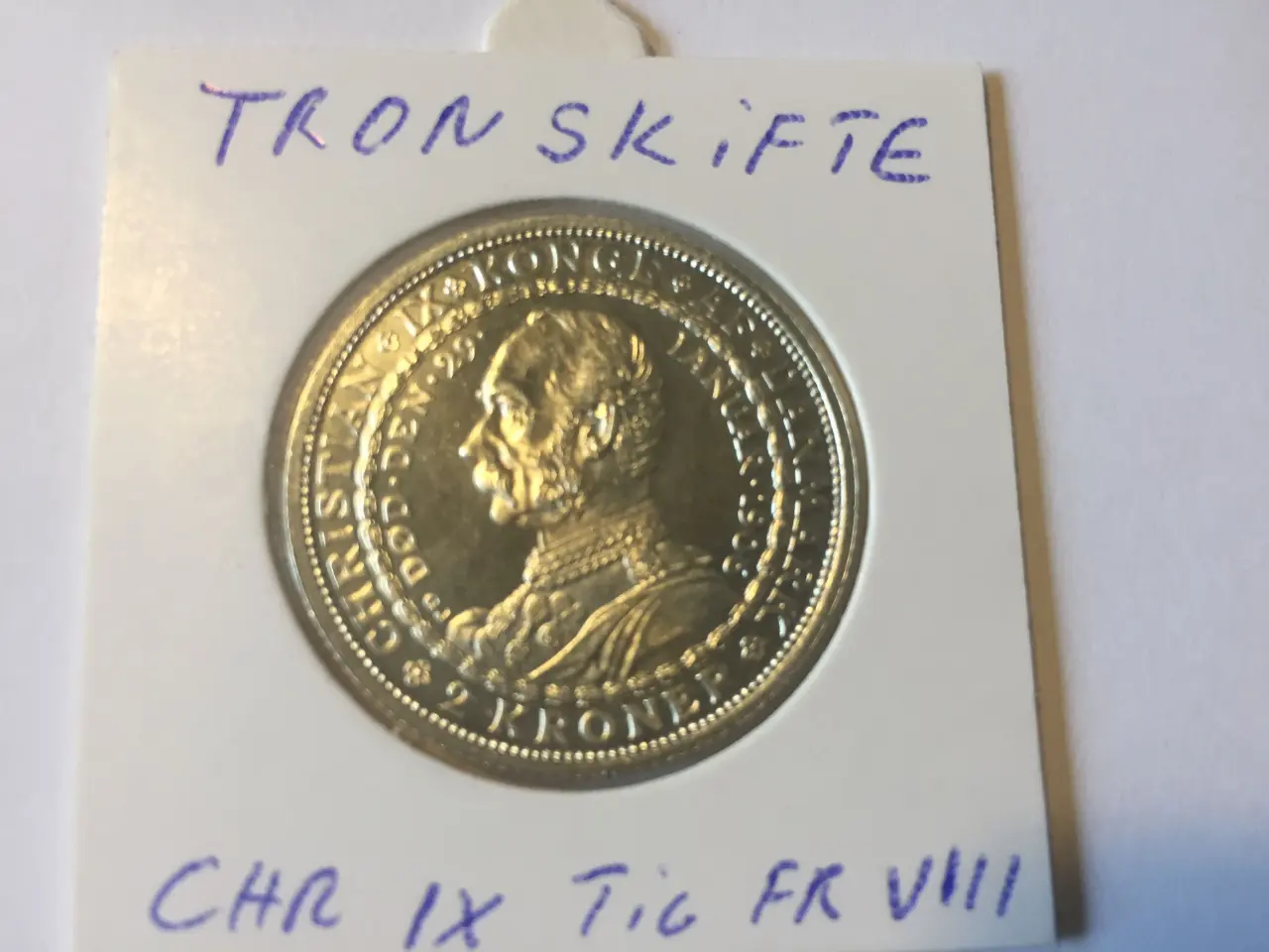 Billede 1 - 2 krone 1906, 15,0 gram sølv 0,800