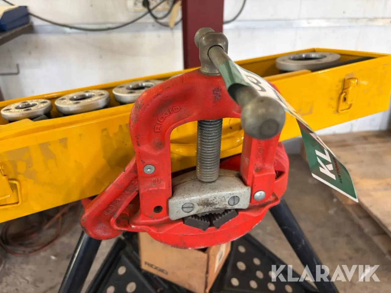 Billede 8 - Tristand plus rørskærer Rems Eva set R 1/2 - 1 1/4"