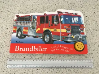 BRANDBILER i kraftig pap med lyd