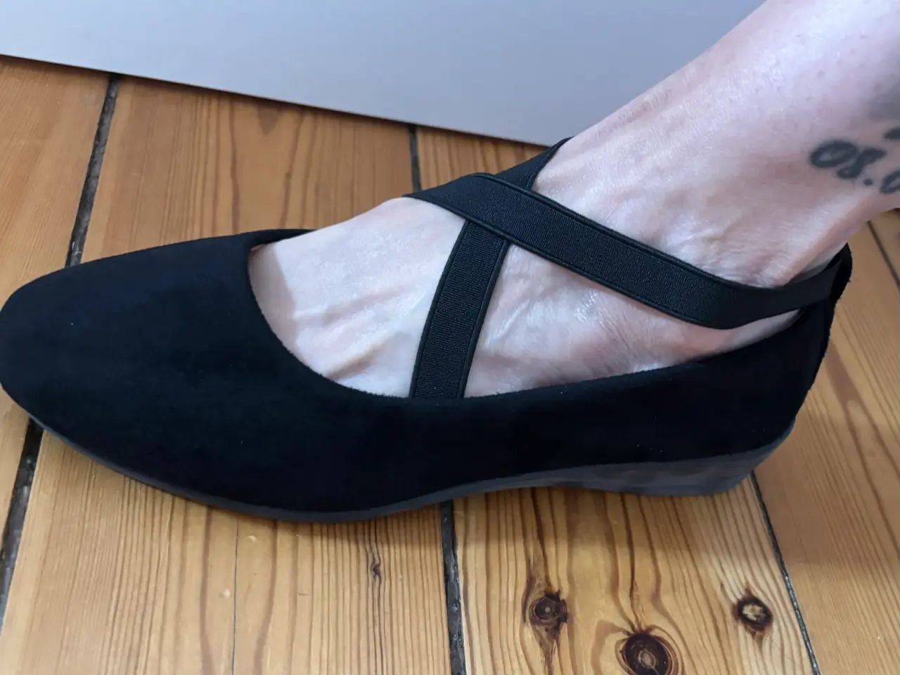 Billede 6 - Sorte ballerinasko