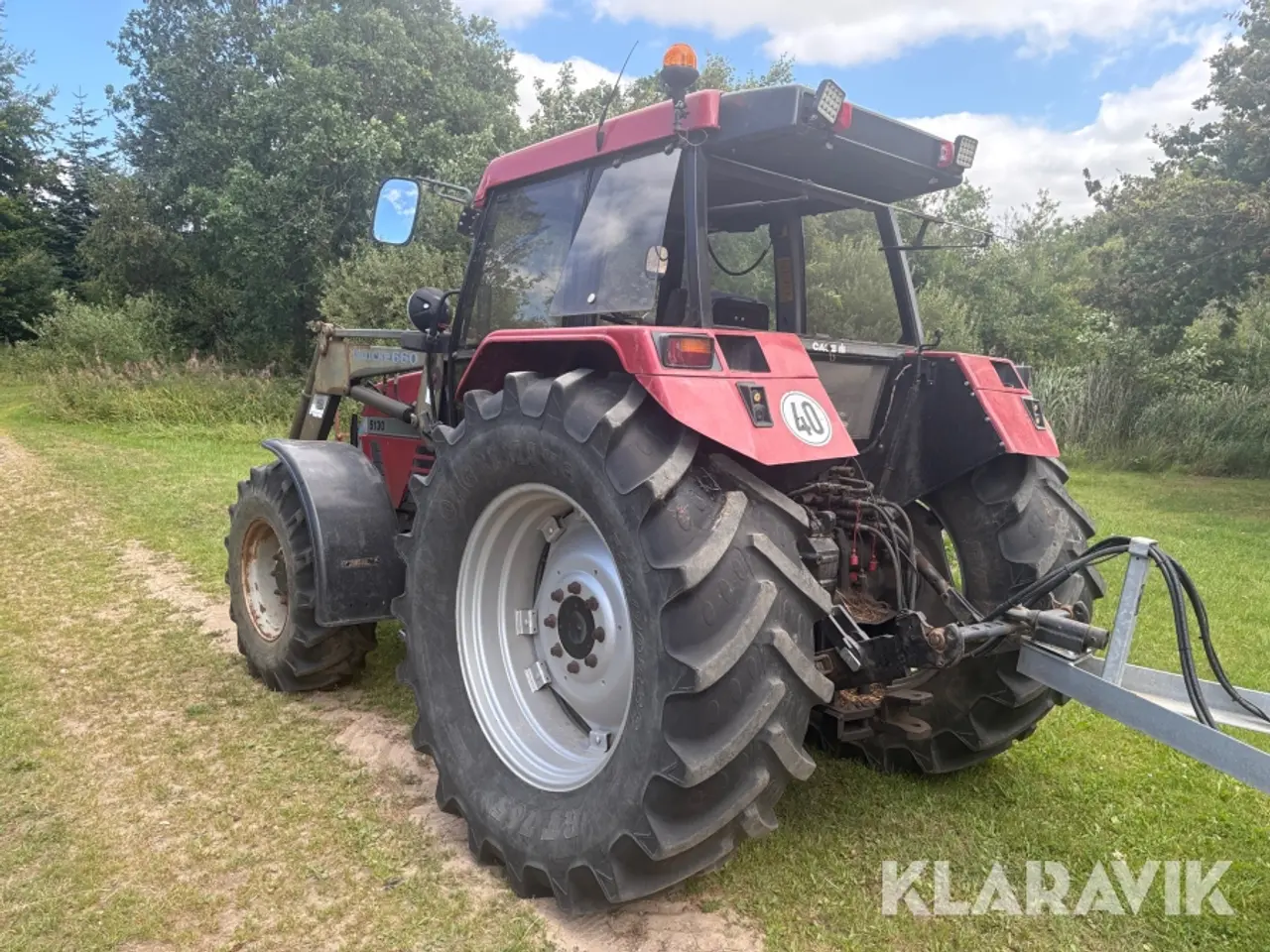 Billede 3 - Traktor Case IH 5130A Maxxum med frontlæsser