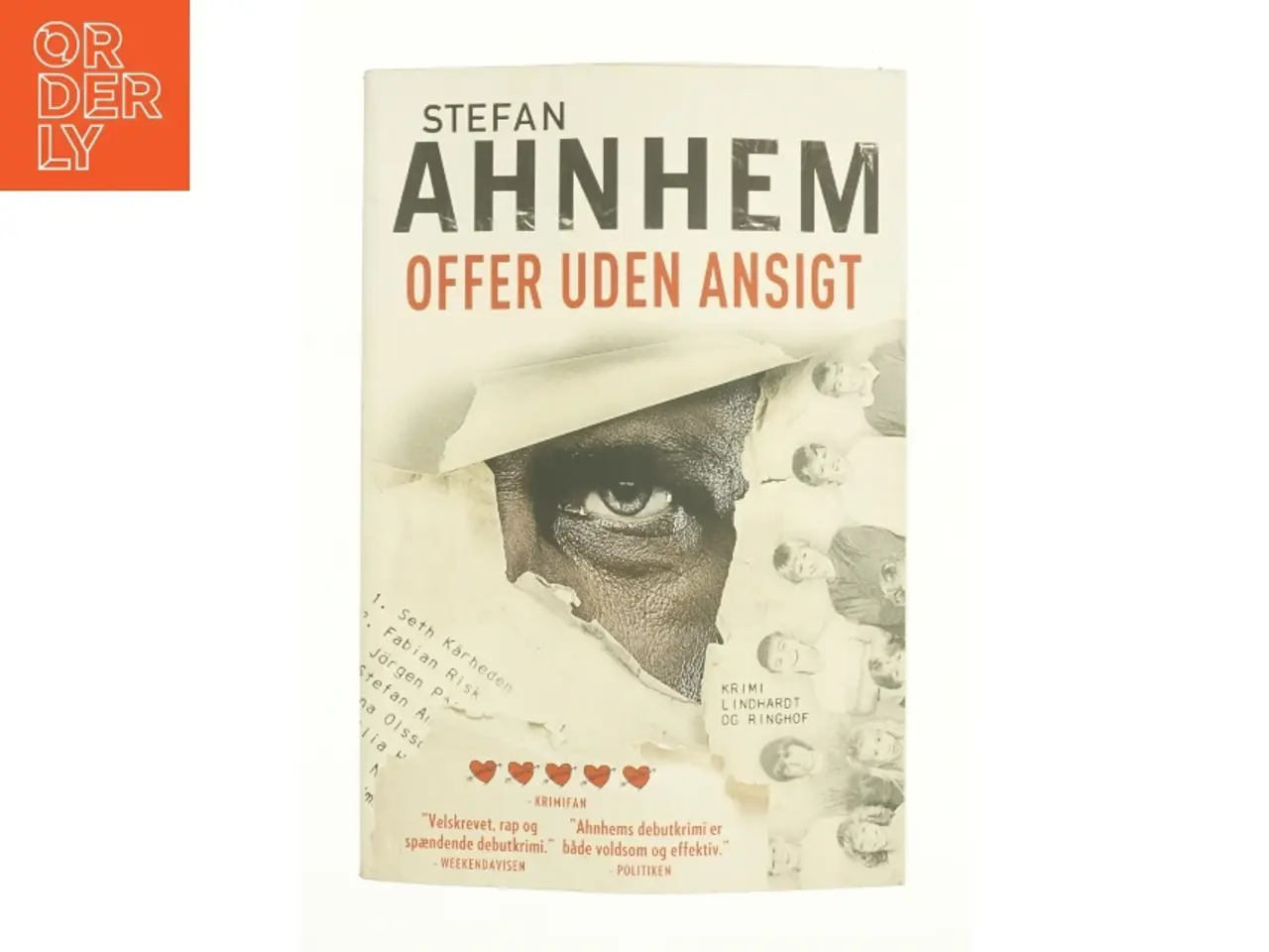 Billede 1 - Offer uden ansigt af Stefan Ahnhem (Bog)