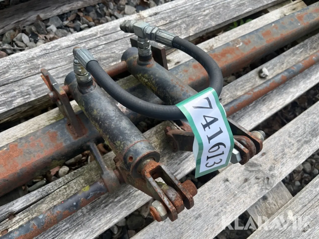 Billede 5 - Aksel med bremse FAD Hydraulisk bremse