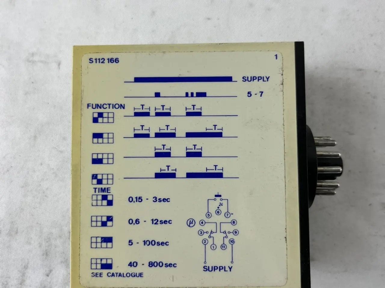 Billede 4 - Carlo Gavazzi S 112 166 230 Interval Timer relæ
