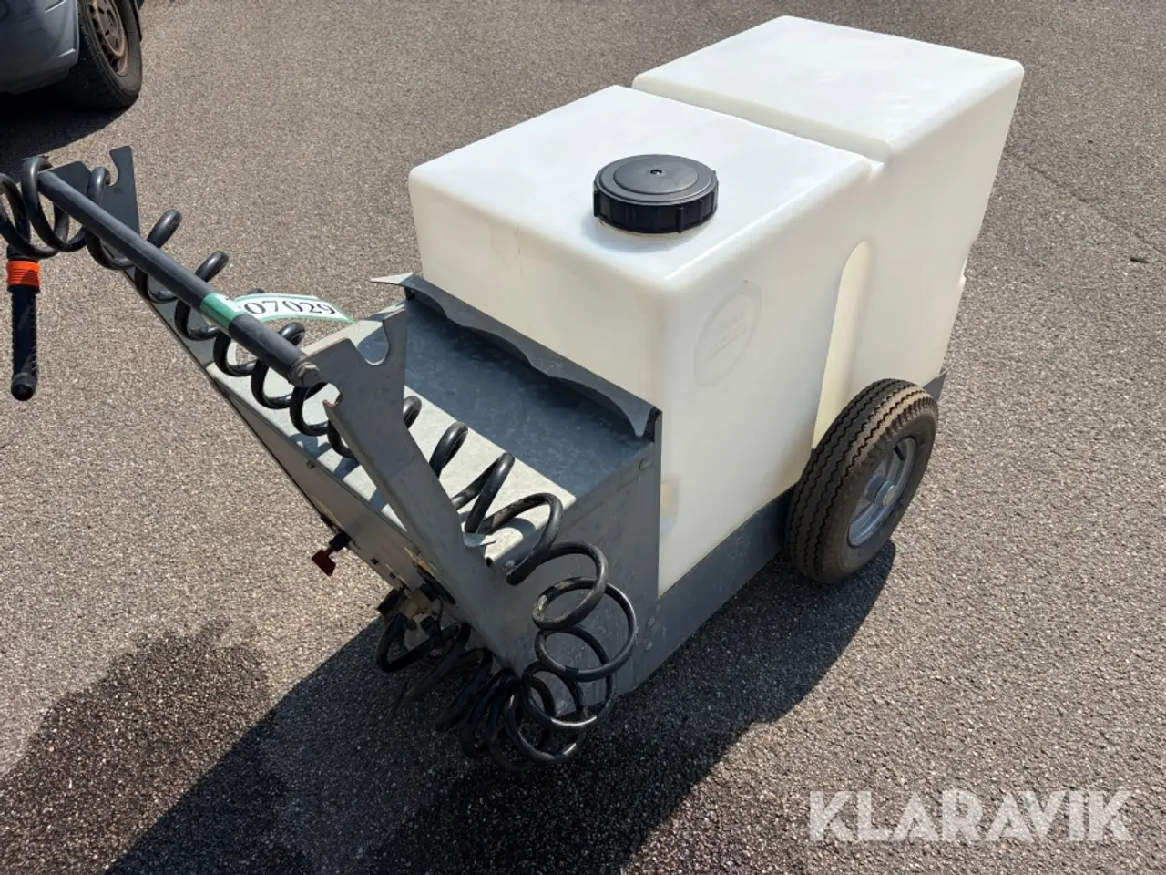 Billede 6 - Vandvogn 2m Group Water-box 350L med pumpe