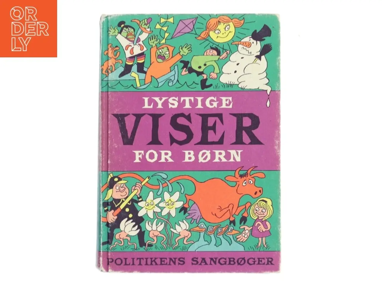 Billede 1 - Lystige Viser For Børn af Ukendt (Bog)