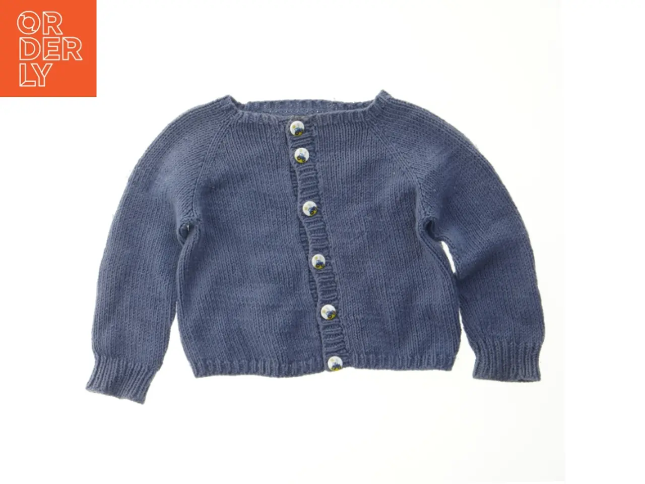 Billede 1 - Børnesweater (str. Bryst. 31 cm. længde. 30,5 cm)