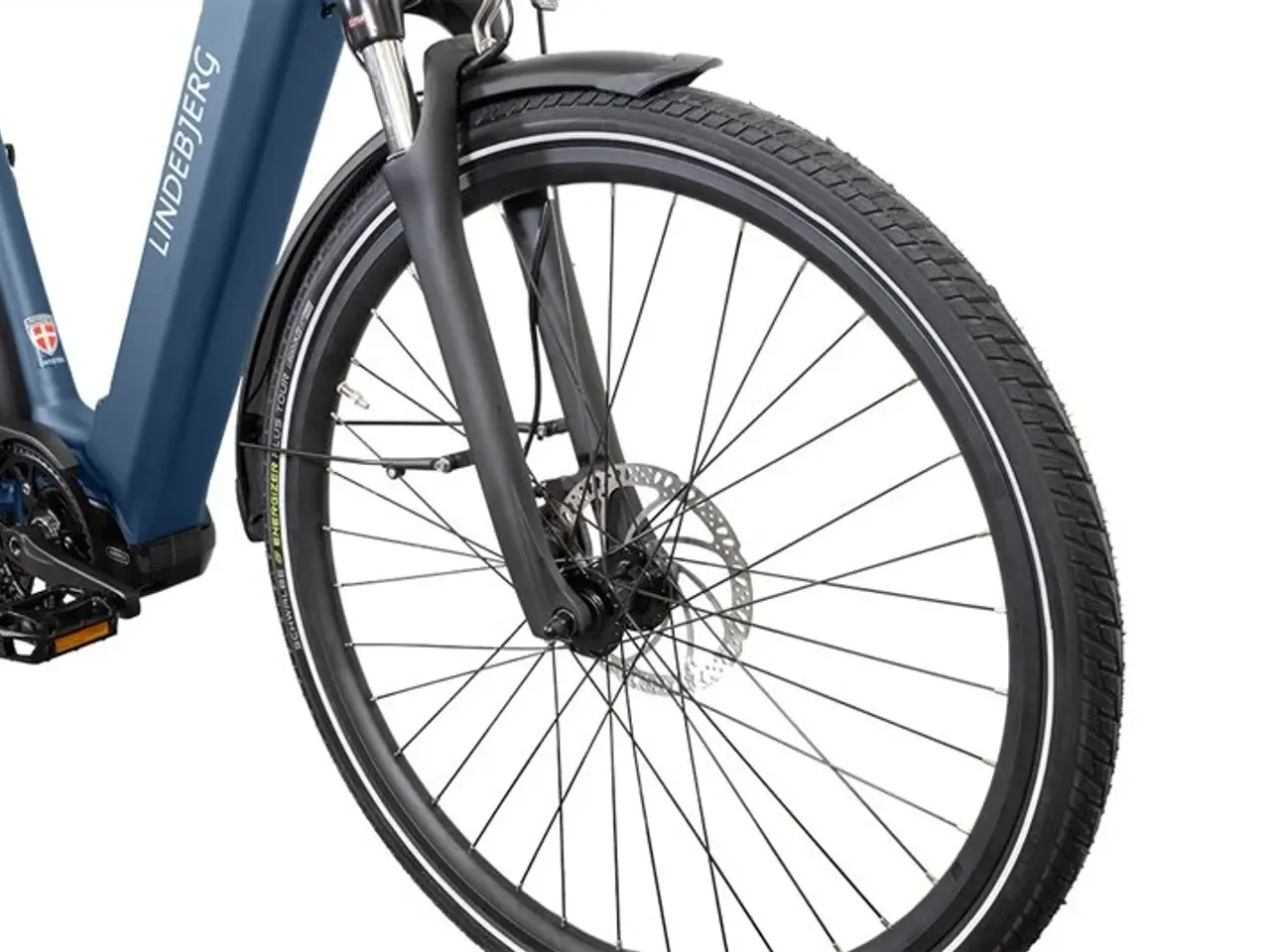 Billede 4 - Lindebjerg 28'' Elcykel Center Royal - Mat Blå