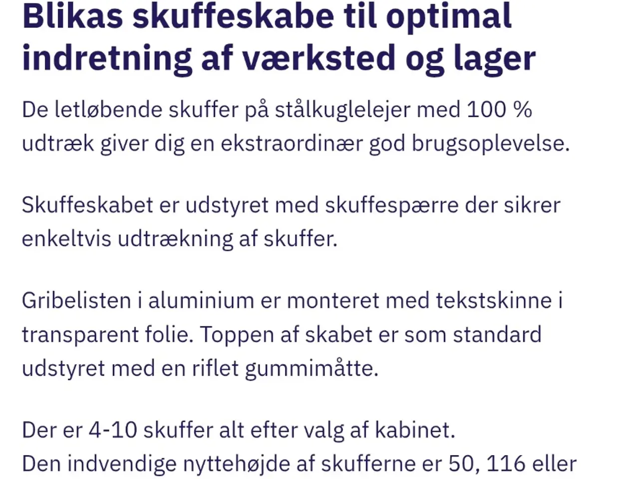 Billede 6 - Blika Huni Skuffeskab . Værktøjsskab . 