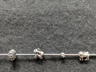 Trollbeads diverse sølvvedhæng pris pr. styk