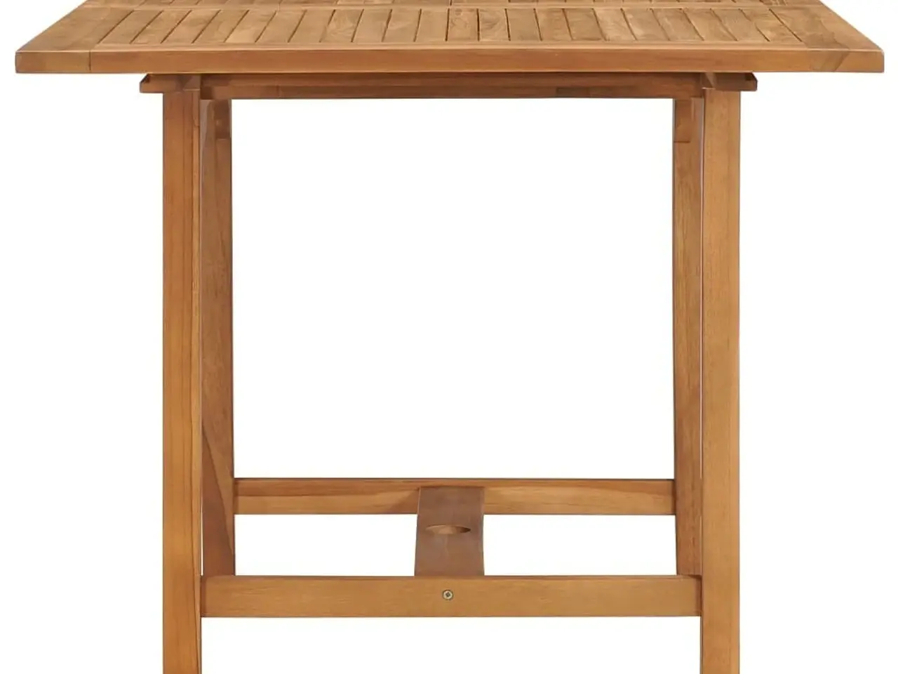 Billede 7 - Udvideligt havebord (110-160)x80x75 cm massivt teaktræ