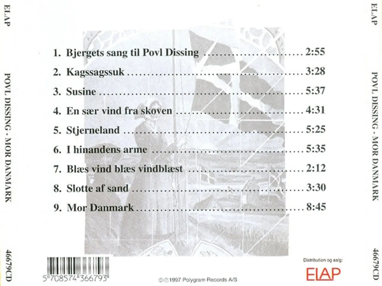 Billede 2 - Povl Dissing – Mor Danmark – CD
