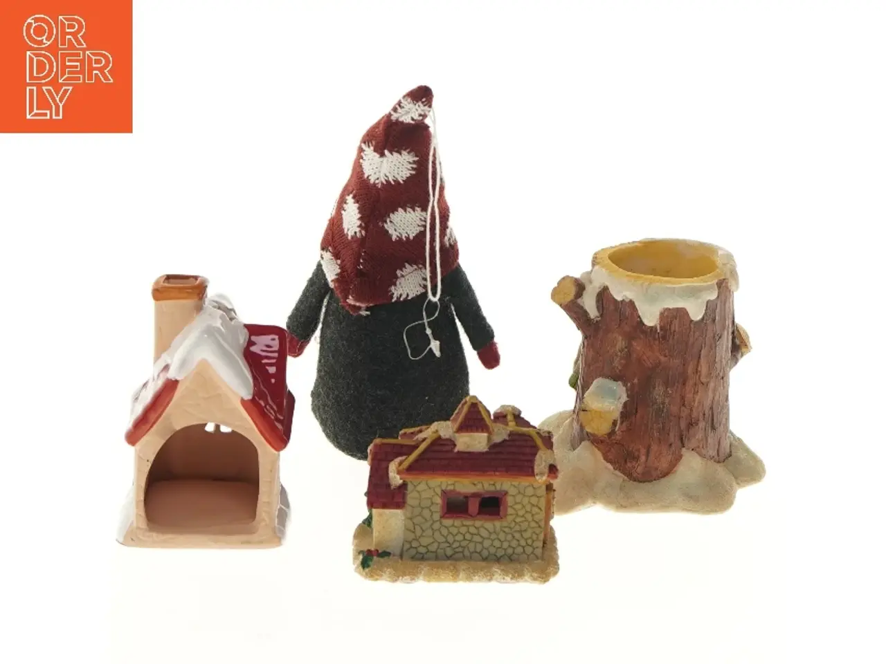 Billede 3 - Dekorative julefigurer (str. 8-18 cm)