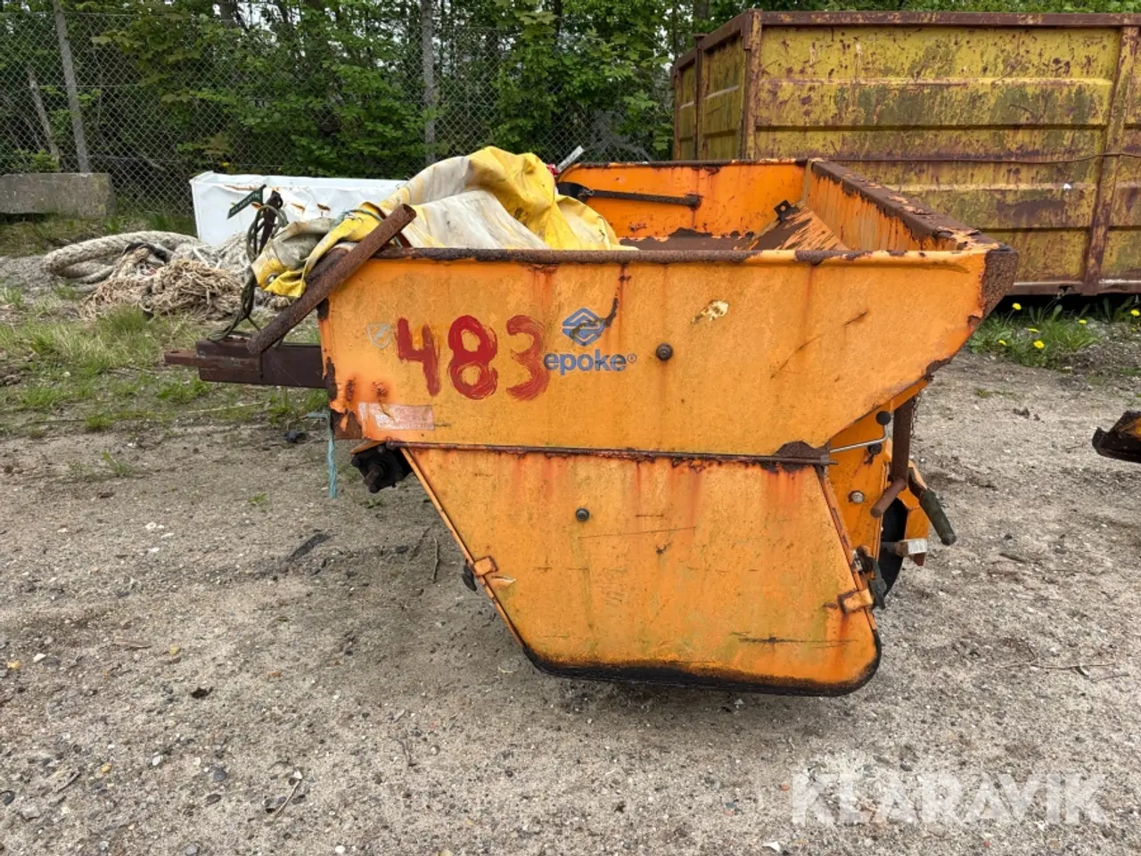 Billede 8 - Salt/sandspreder til traktor Epoke TKG 12