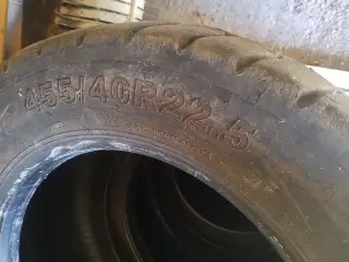 Dæk til tipvogn 455/40 R22.5