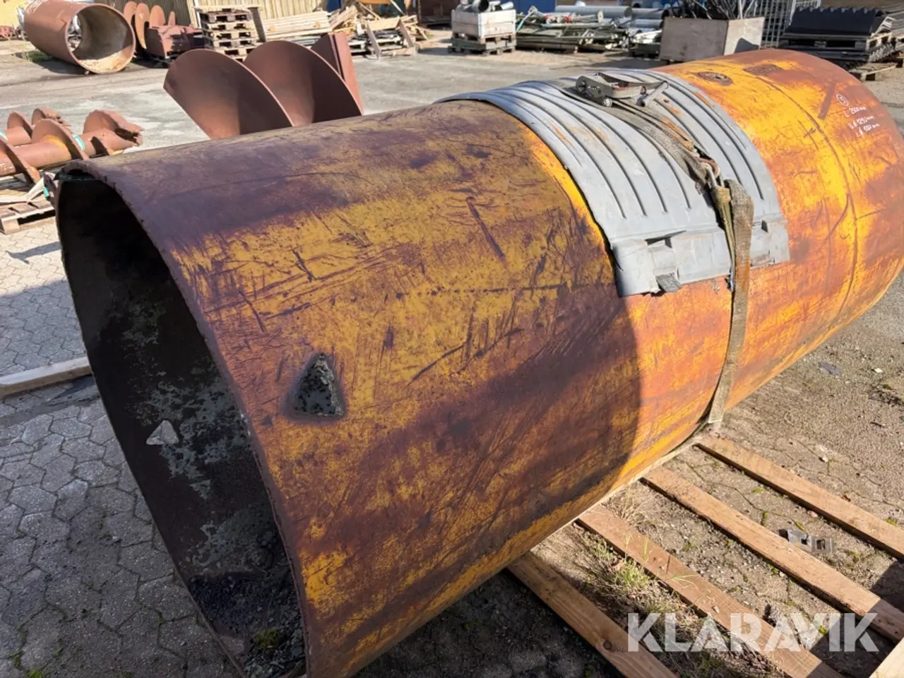 Billede 9 - Casing jern rør 2500x1290mm 1 styk