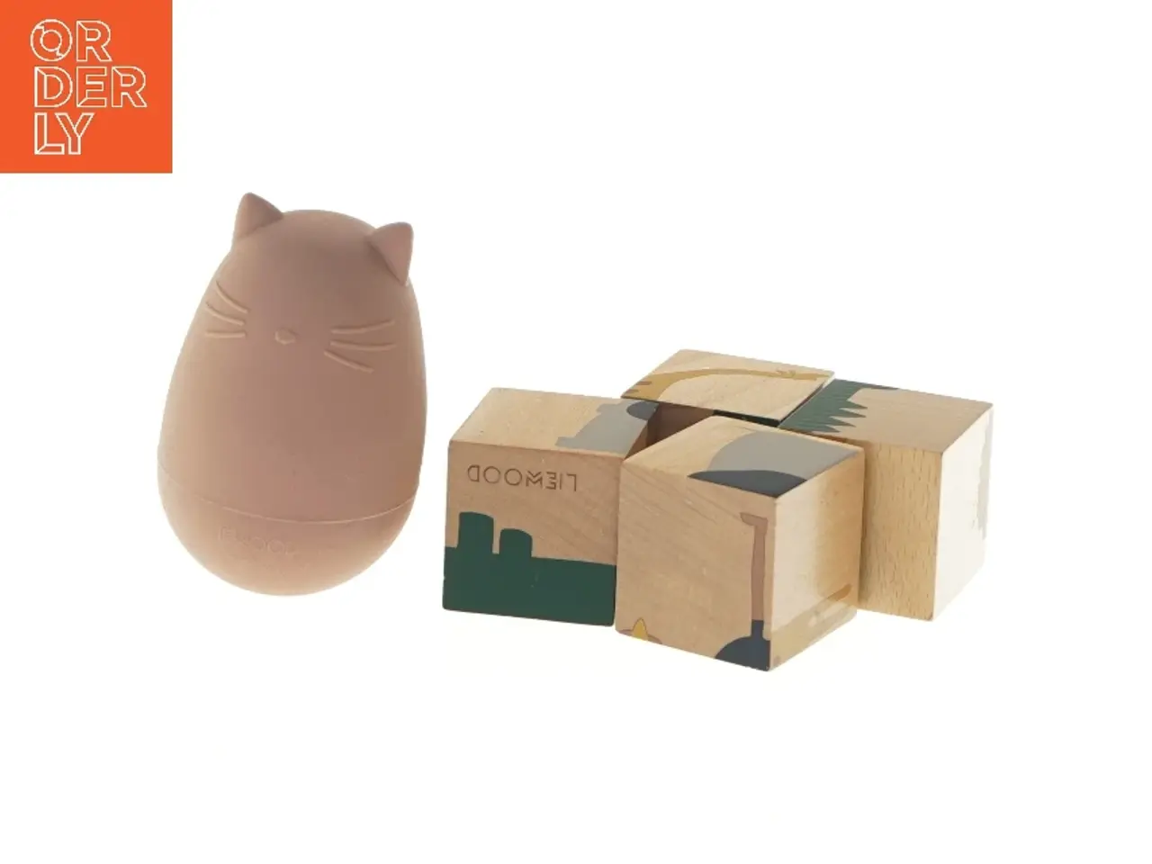 Billede 1 - Liewood tumling og puslespil (str. 5x5x5 cm)