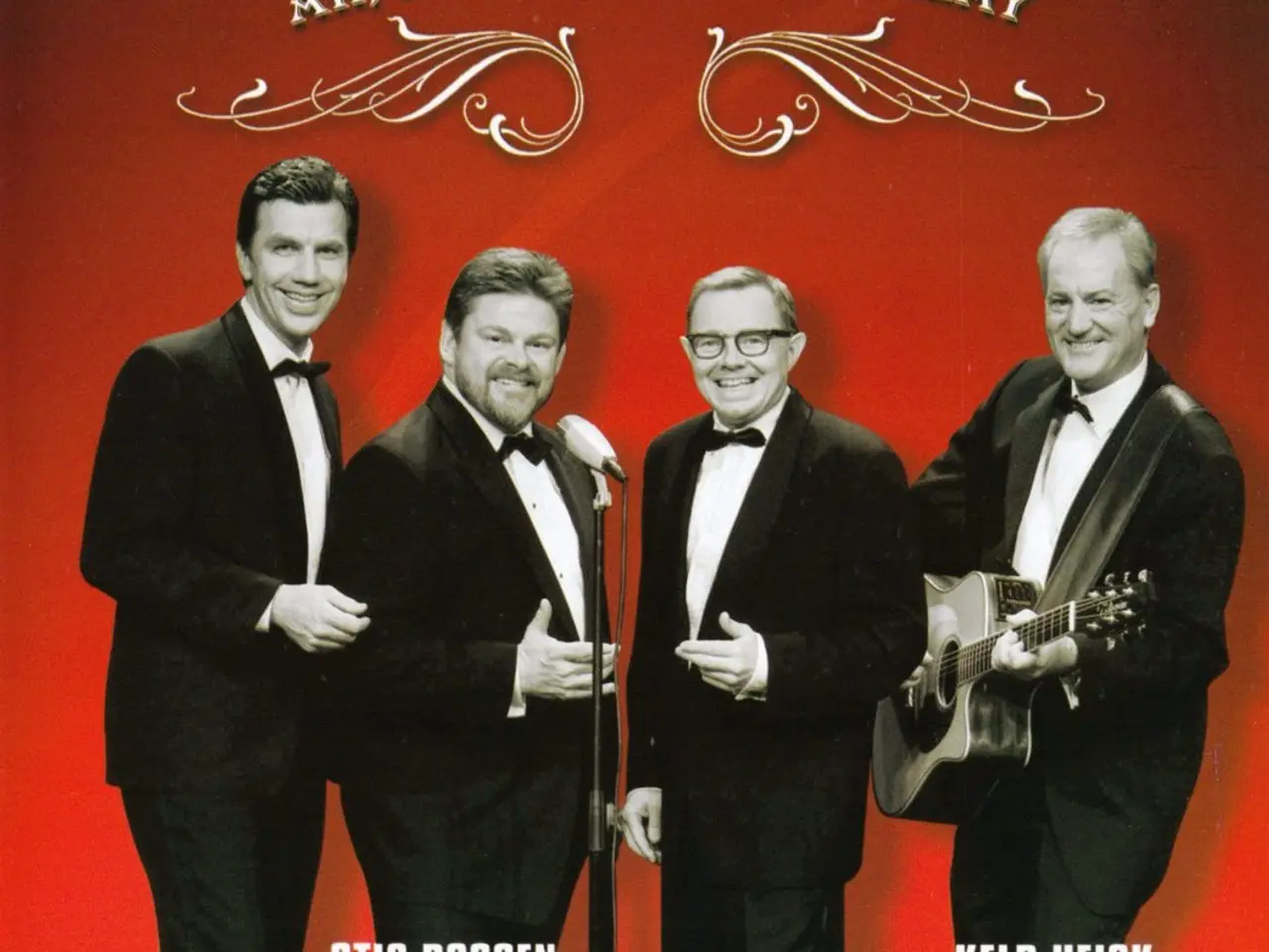 Billede 1 - Four Jacks - Åh, den vej til Mandalay (DVD & CD)