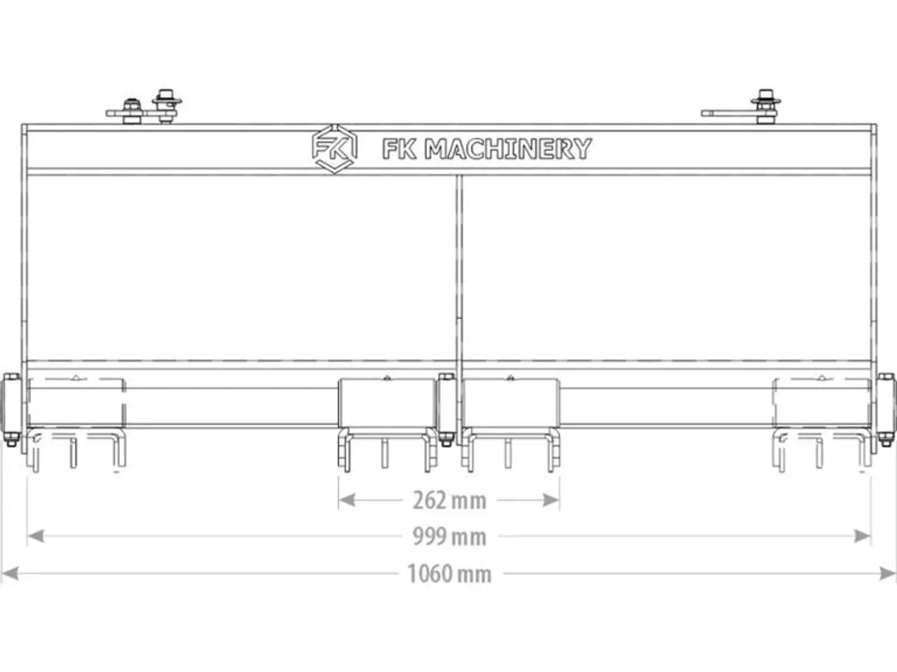 Billede 2 - FK Machinery Pallegafler Avant 600kg