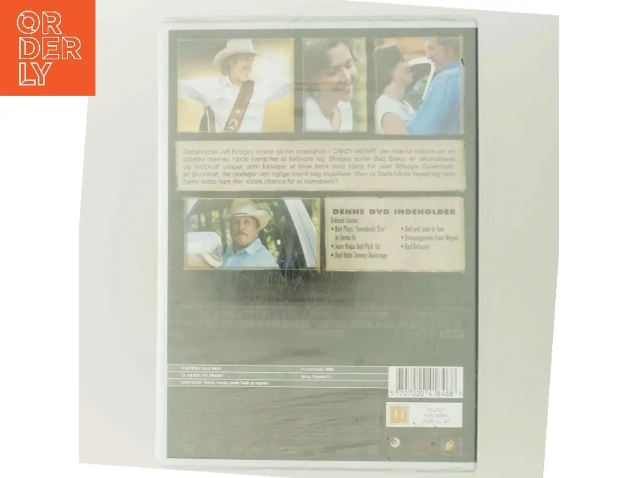 Billede 3 - Crazy Heart med Jeff Bridges (DVD)