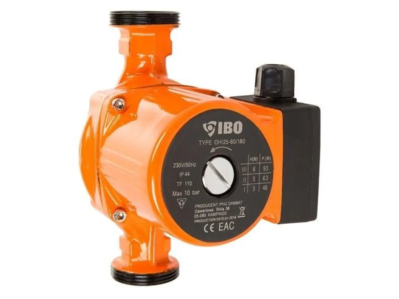 Billede 1 - IBO OHI 25-60 180 cirkulationspumpe