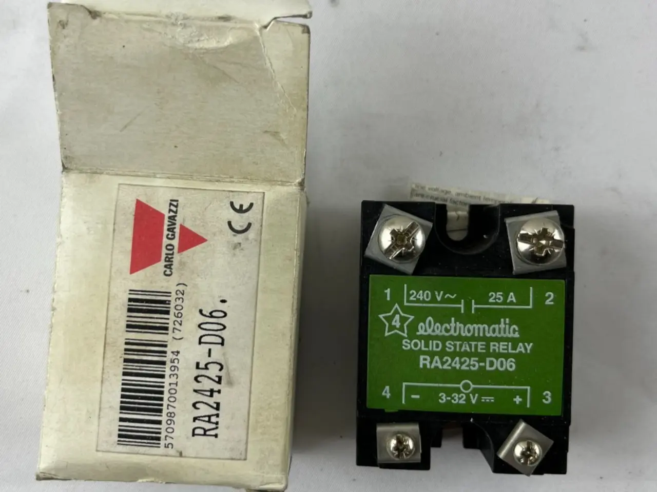 Billede 1 - Carlo Gavazzi RA2425-D06 / Electromatic SSR, 25A