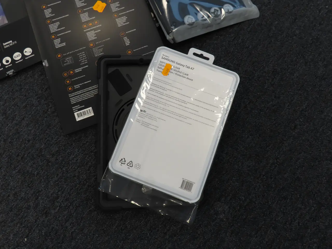 Billede 2 - Div. covers, panzerglass til samsung tablets