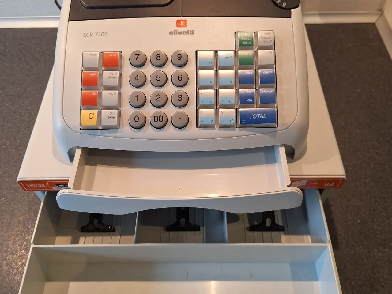Billede 1 - Olivetti ECR 7100 kasseapparat