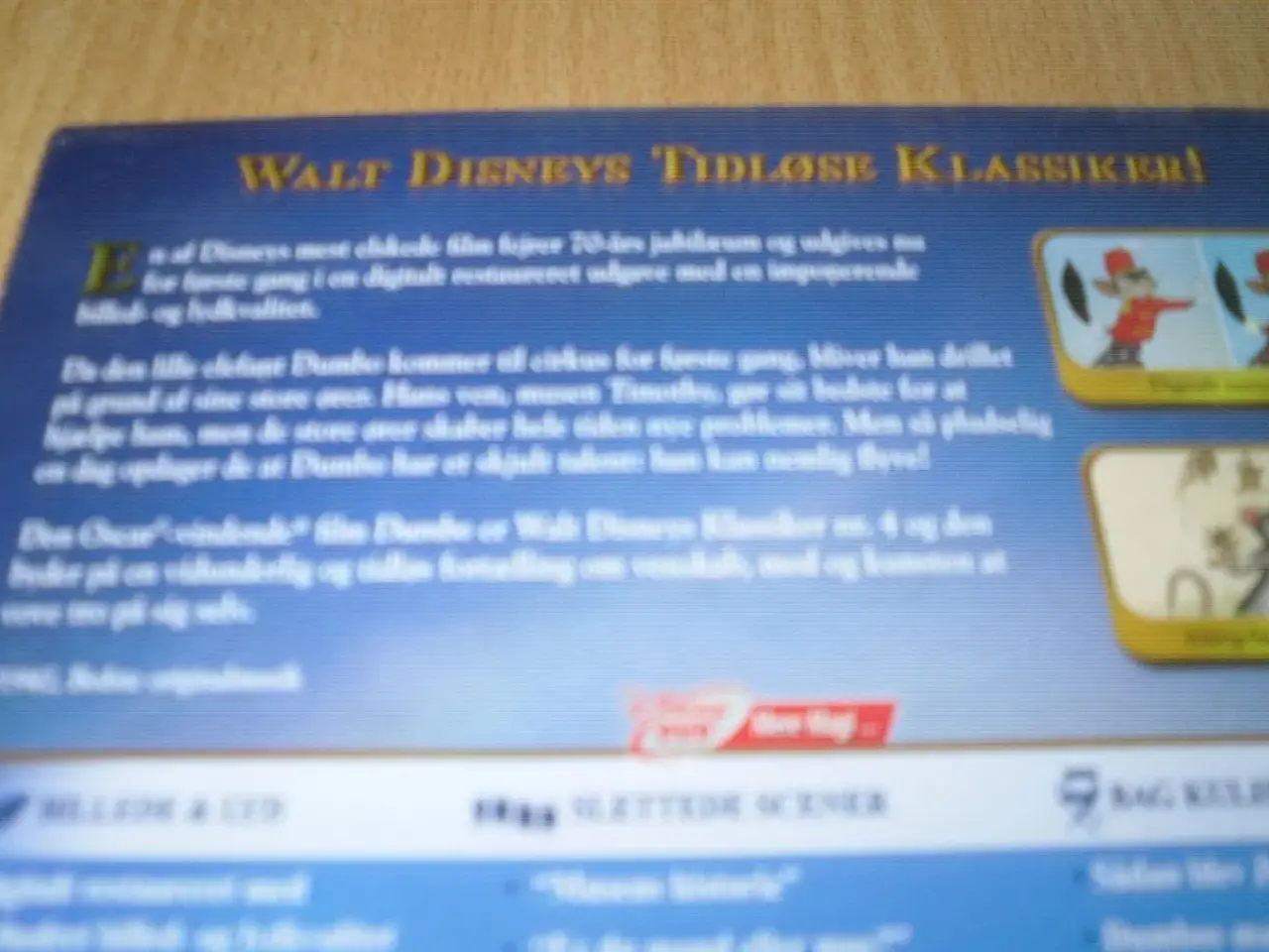 Billede 3 - Walt Disney. DUMBO. Specialudgave.