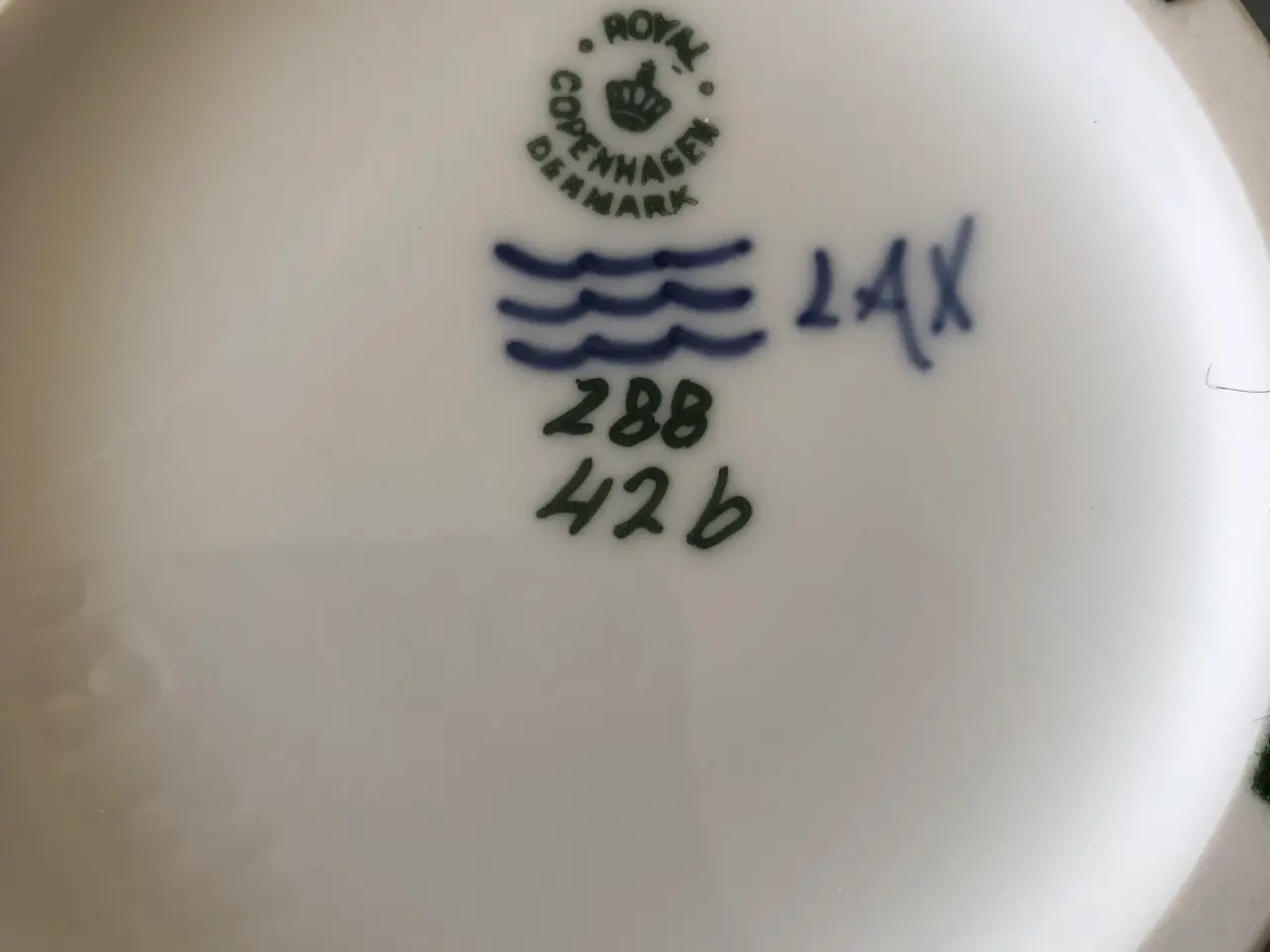 Billede 2 - Royal Copenhagen vase med brombær