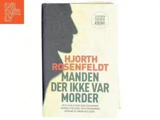 Manden der ikke var morder af Michael Hjorth (f. 1963-05-13) (Bog)