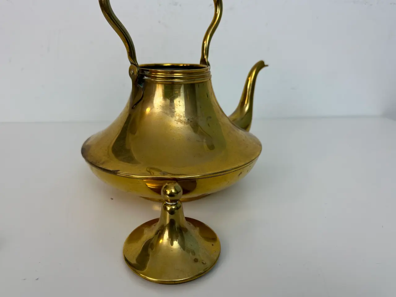 Billede 7 - Vintage tepotte / tekande i messing