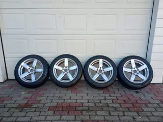 17" Vinterhjul, Vinterdæk BMW 5x120 Tpms ,