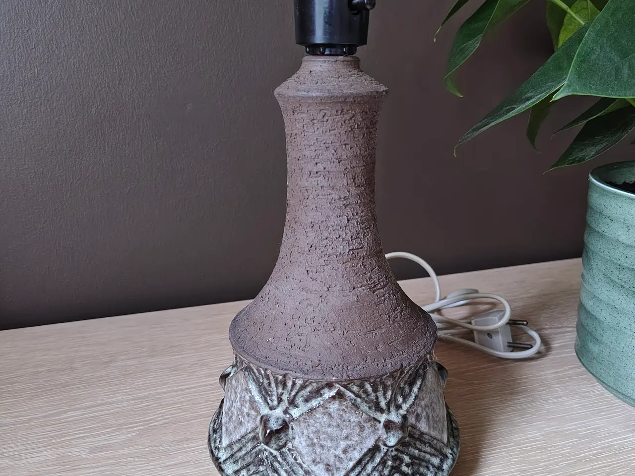 Billede 3 - Flot Chris Haslev keramik bordlampe