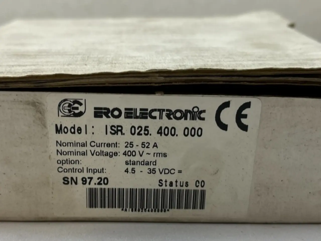 Billede 1 - ERO Electronic ISR.025.400.000 Solid State relæ