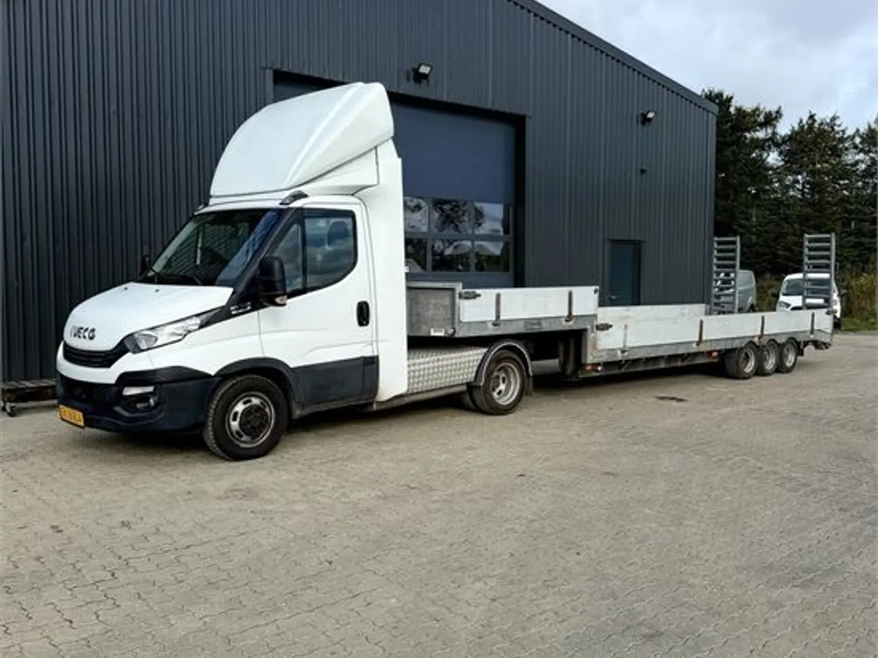 Billede 9 - Iveco Daily 40C 18 - Med trailer og lad / With trailer and flatbed