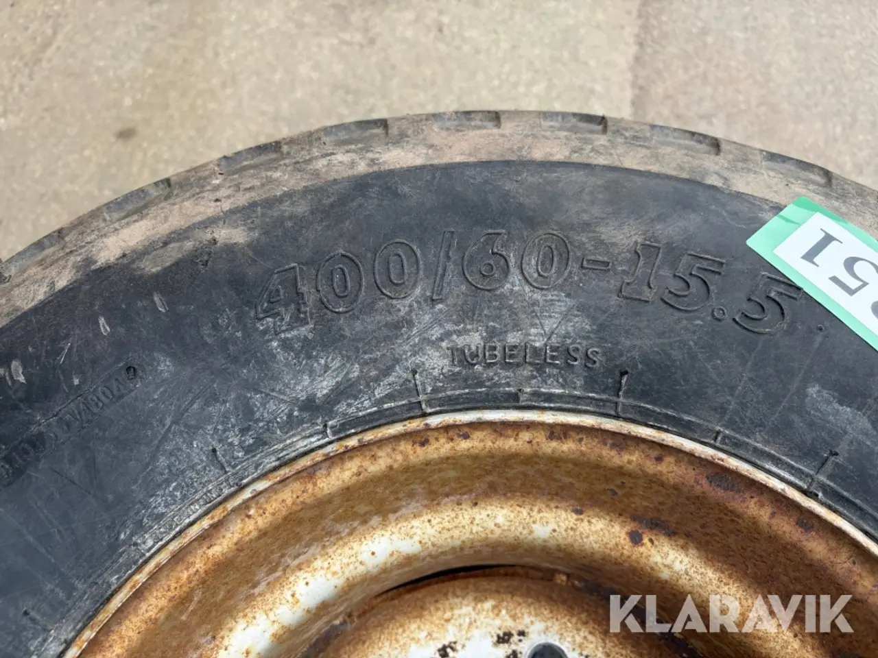 Billede 8 - Hjul V-Line 400/60-15.5 2 styk