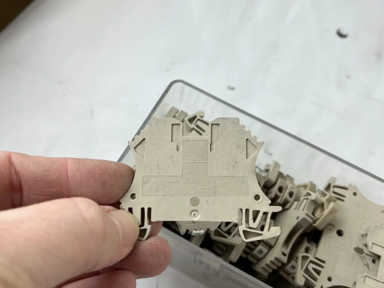 Billede 6 - Weidmüller WDU 2.5 DIN Rail Terminal Blocks parti