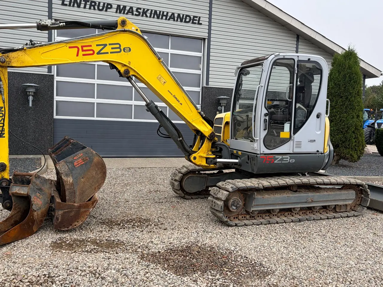 Billede 2 - Wacker Neuson 75z3 Med hurtigskifte og tilt samt 4 skovle