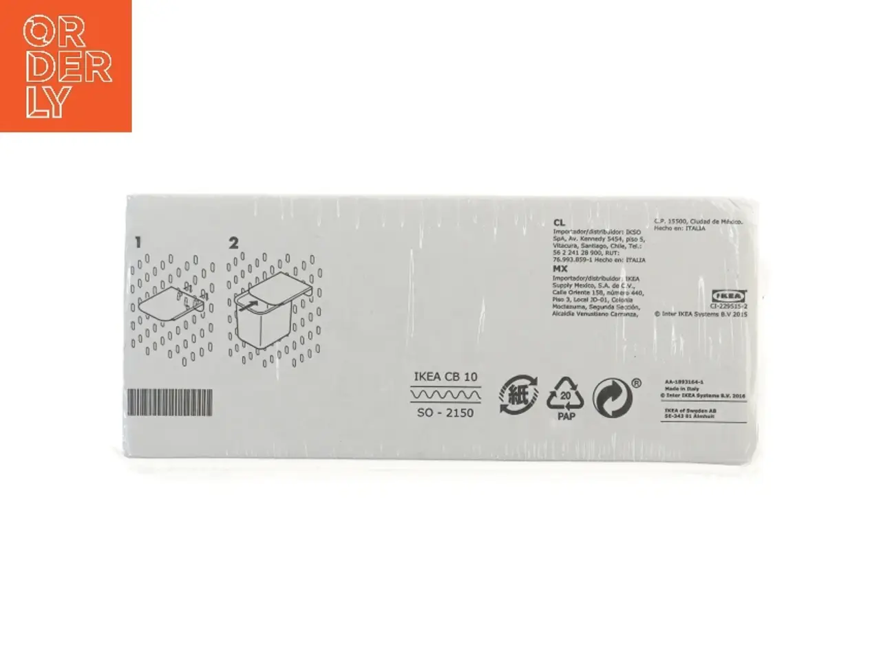 Billede 1 - Hvide IKEA hylder, 3 stk. fra IKEA (str. 25x10x8 cm)