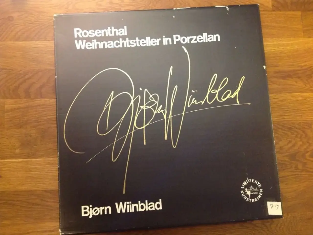 Billede 2 - Bjørn Wiinblad/Rosenthal juleplatte