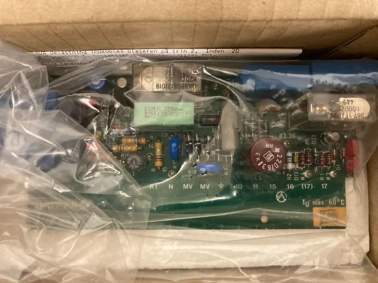 Billede 1 - Junkers Bosch Gas Boiler MCB Circuit Board