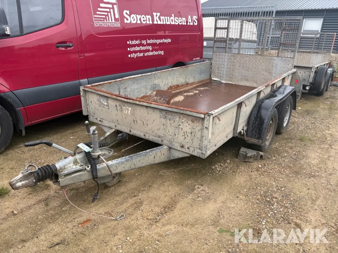 Billede 1 - Maskintrailer Ifor Williams GD105