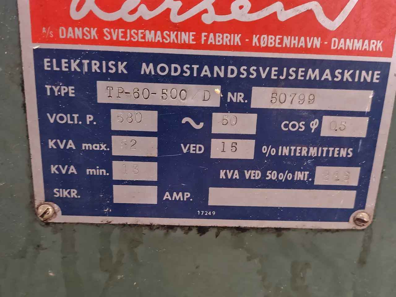 Billede 6 - Punktsvejsemaskine