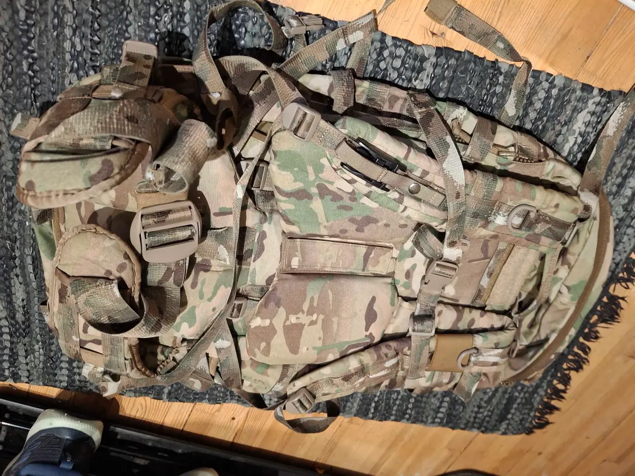 Billede 3 - RYGSÆK M/17, 70 LITER, Dansk Militær